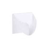 CREATIVE NON-PERFORATED DRAIN SOAP HOLDER ( WHITE )